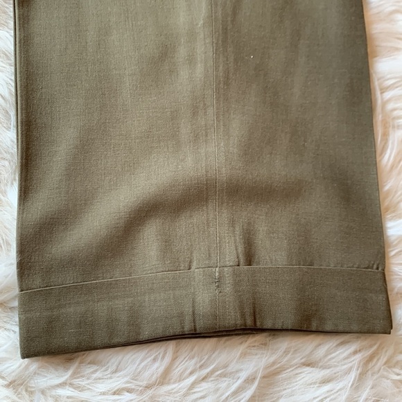 Men’s Perry Ellis Pleated and Cuffed Khaki Dress Pants Size 32 x 30 - Picture 6 of 7